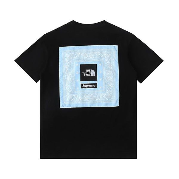 入手困難 シュプリーム x ノースフェイス コピー S/S Tシャツ Sho22287
